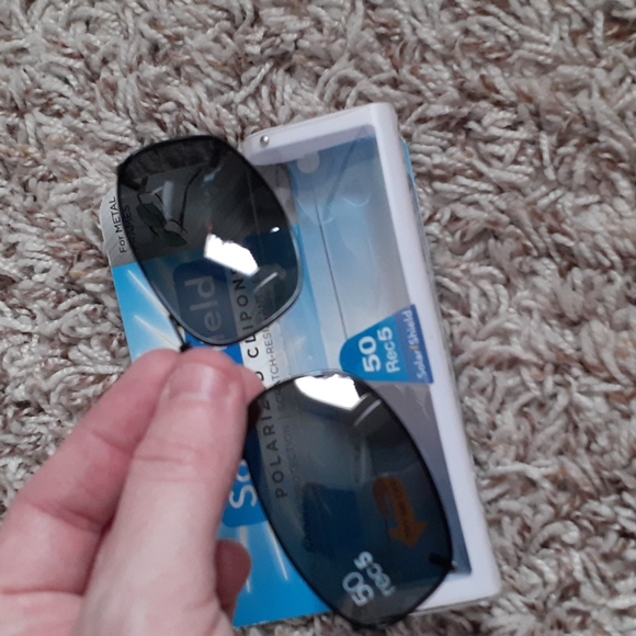 Solar Sheild Clip on sunglasses, polarized, 50 Rec5 - Picture 5 of 8